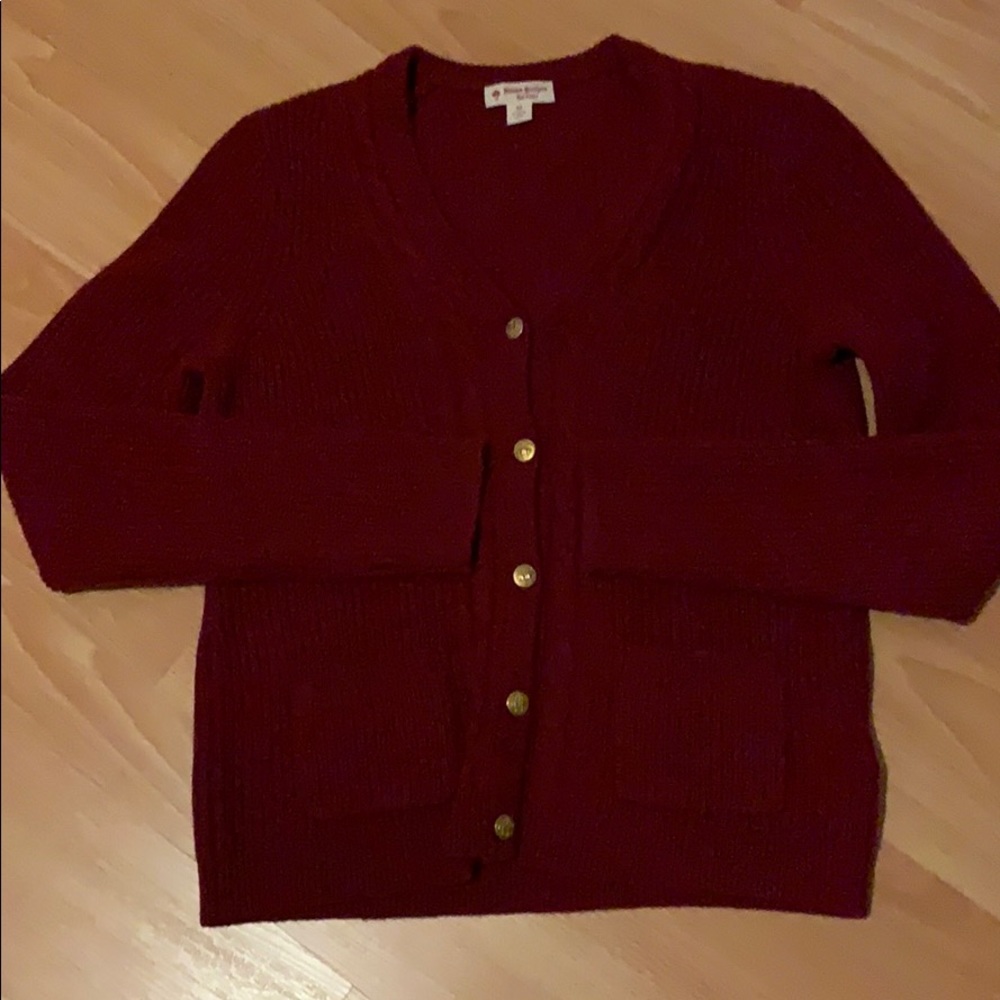 Brooks brothers cardigan with front pockets